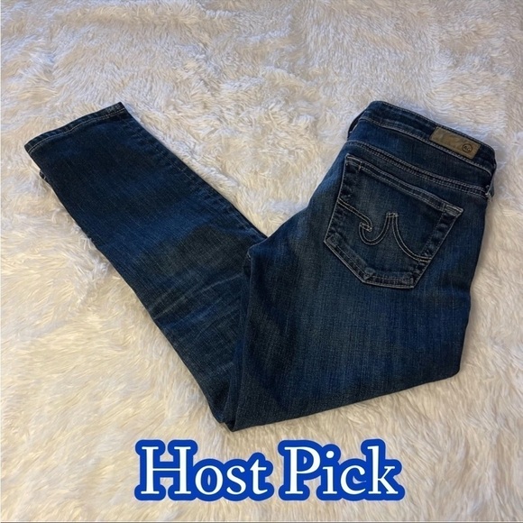 ✅3X Host Pick✅ AG Adriano Goldschmied’s The Stilt Crop Jeans, 26 - Picture 1 of 10